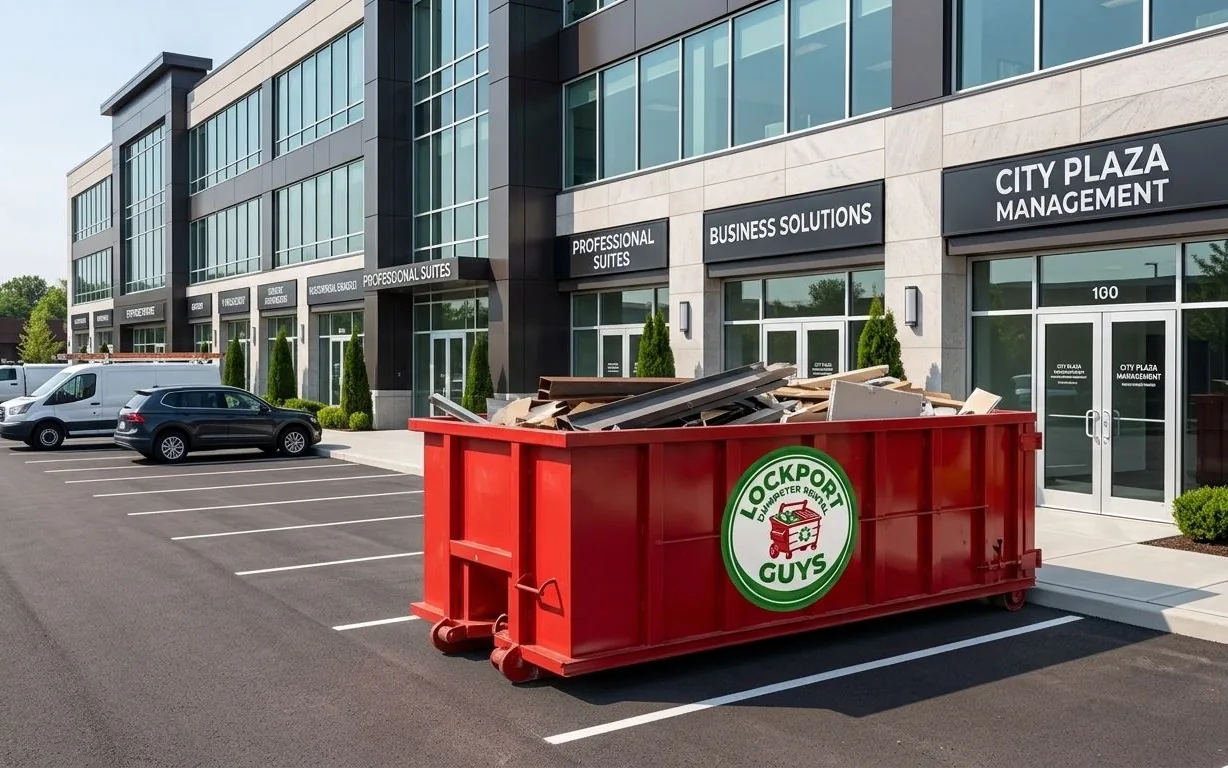 Commercial Dumpster Rental in Lockport NY